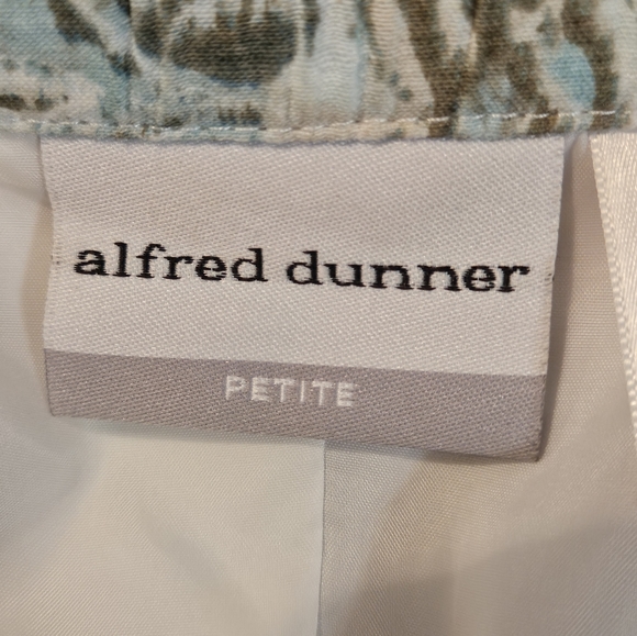 Alfred Dunner Jacket Lined Crinkle Abstract Print Casual 14 Petite - Picture 5 of 9